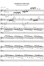 Fantasie for Celtic Harp - Sheet Music pdf download